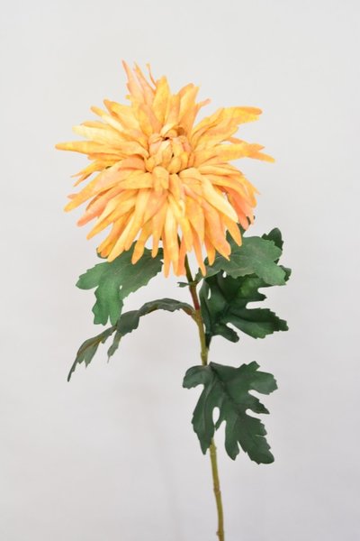 Chrysant kunstbloem 65 cm