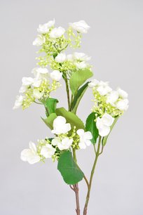 Hortensia kunstbloem, 74cm wit Hortensia kunstbloem, 74cm wit