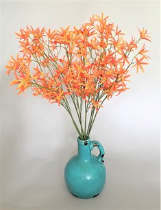 Tweedia kunstbloem met 21 bloemen, 73cm Tweedia kunstbloem met 21 bloemen, 73cm